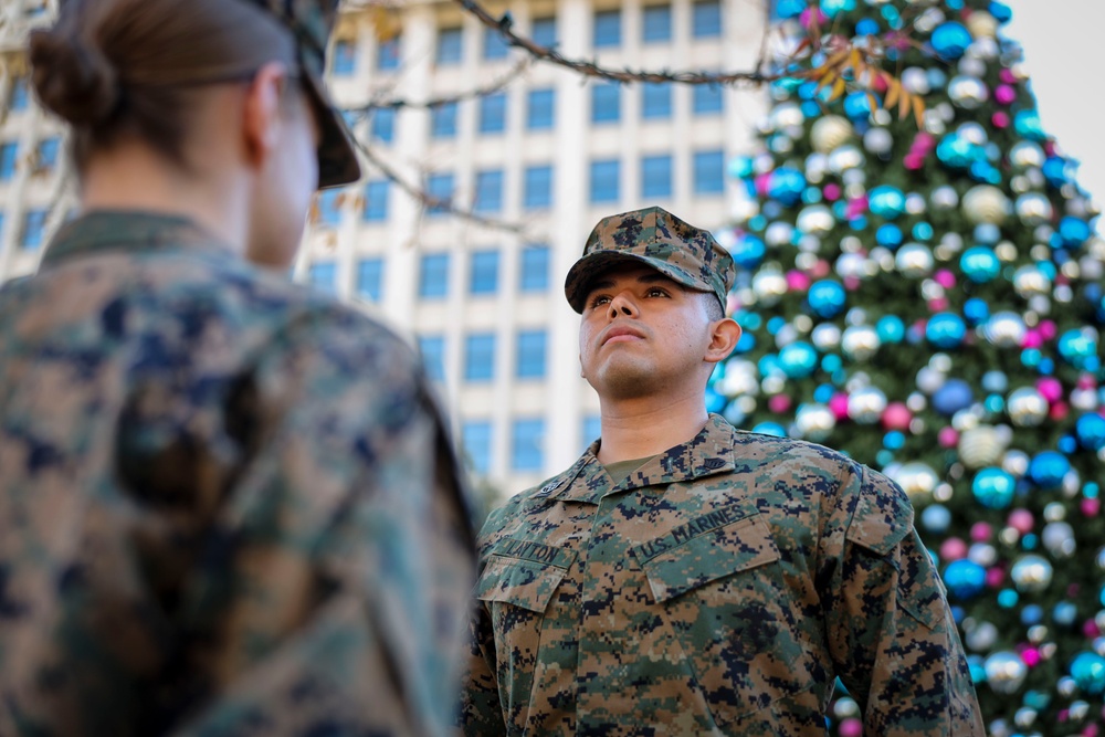 Recruiter from El Paso gets promoted to Gunnery Sergeant