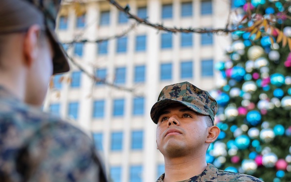 Recruiter from El Paso gets promoted to Gunnery Sergeant