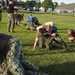 NMCB 11 Leaders participate in the Tactical Unit Leaders Course ground fighting skills portion