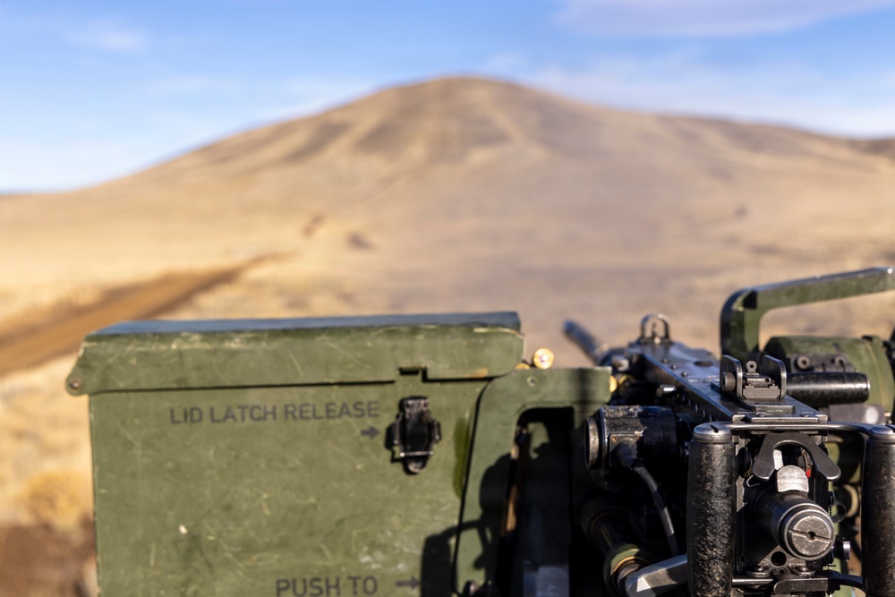 1-2 Stryker Brigade Combat Team Conducts .50 Caliber Machine Gun Training