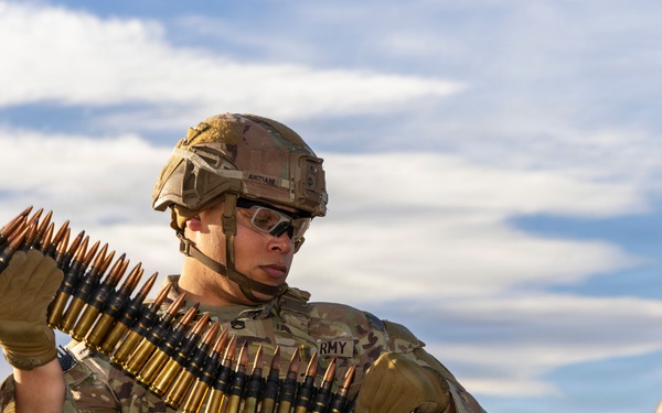 1-2 Stryker Brigade Combat Team Conducts .50 Caliber Machine Gun Training