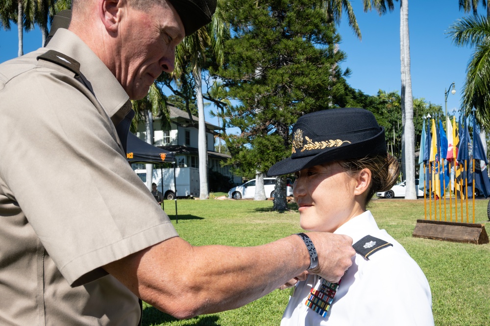 U.S. Army Officers retire during Celebration of Service Ceremony