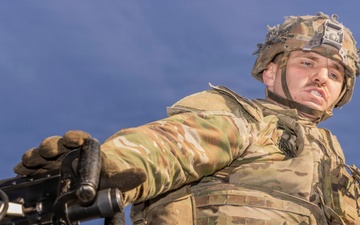 1-2 Stryker Brigade Combat Team Conducts .50 Caliber Machine Gun Training