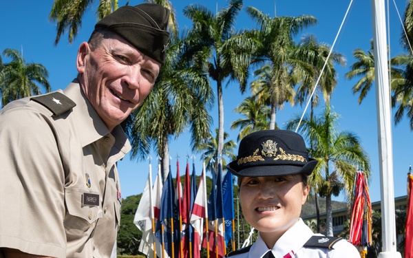 U.S. Army Officers retire during Celebration of Service Ceremony