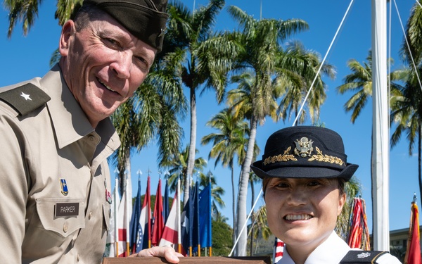 U.S. Army Officers retire during Celebration of Service Ceremony