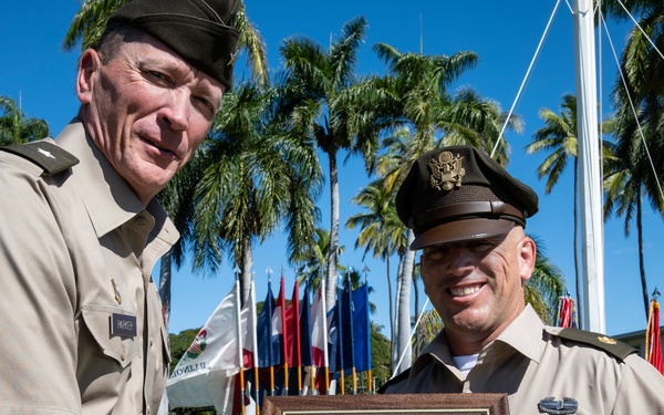 U.S. Army Officers retire during Celebration of Service Ceremony