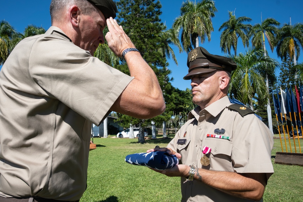 U.S. Army Officers retire during Celebration of Service Ceremony