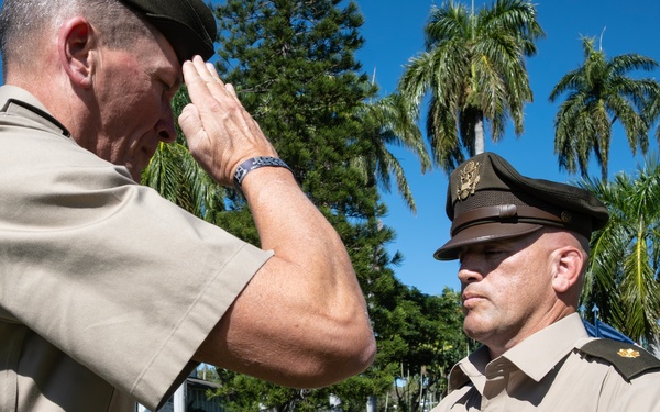 U.S. Army Officers retire during Celebration of Service Ceremony