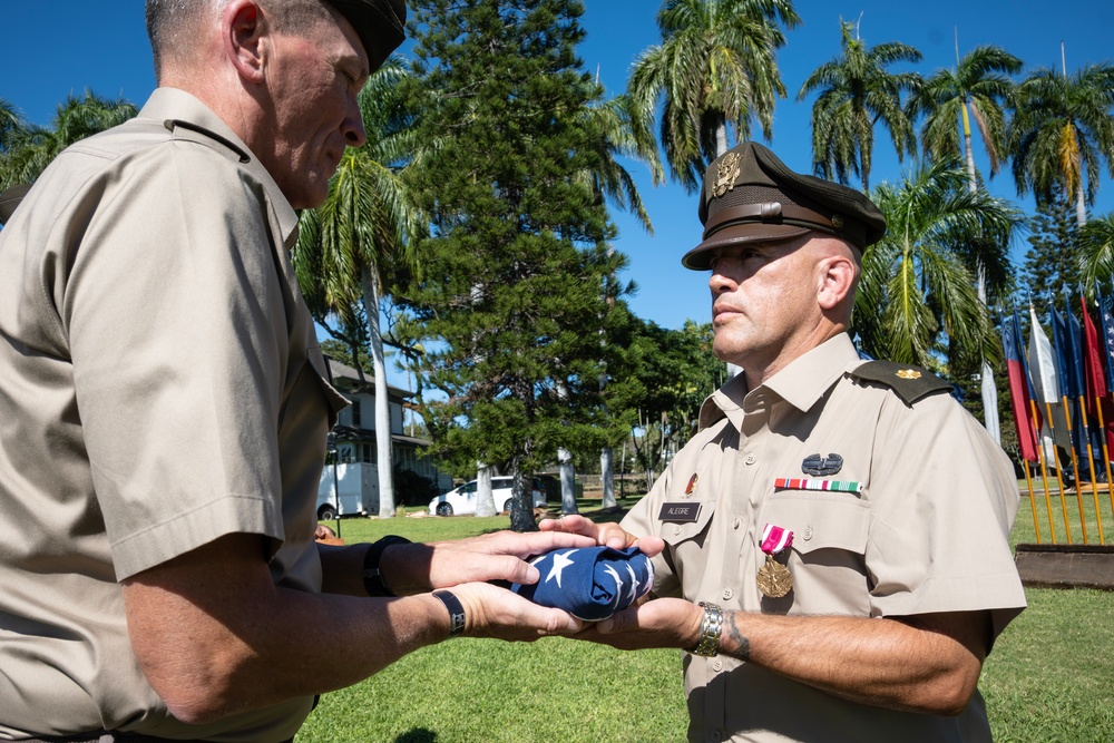 U.S. Army Officers retire during Celebration of Service Ceremony