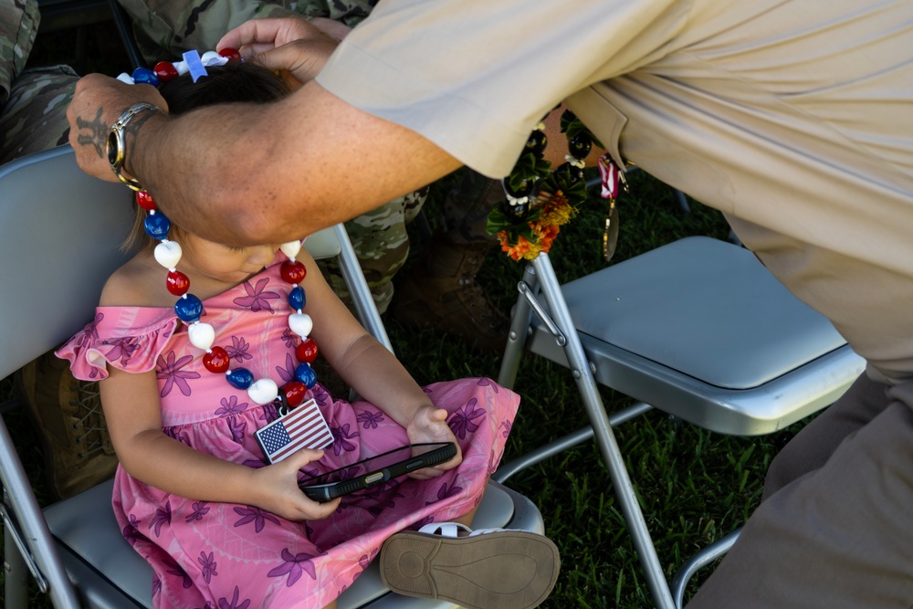 U.S. Army Officers retire during Celebration of Service Ceremony