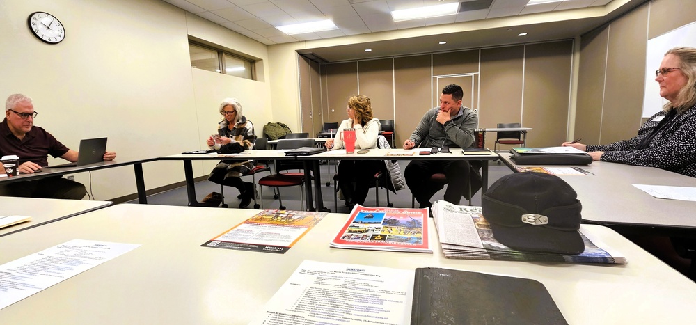 Fort McCoy team members attend December 2025 workforce collaborative meeting with area leaders