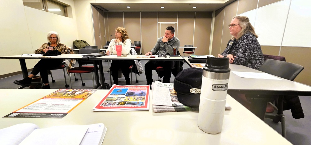 Fort McCoy team members attend December 2025 workforce collaborative meeting with area leaders