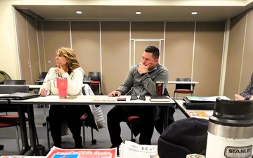 Fort McCoy team members attend December 2025 workforce collaborative meeting with area leaders