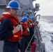 USS Rafael Peralta (DDG 115) Replenishment at Sea