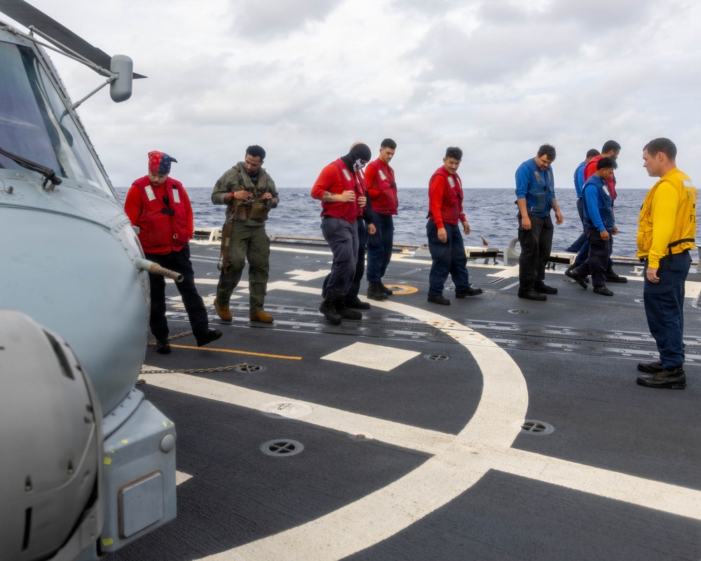 USS Rafael Peralta (DDG 115) Daily Operations