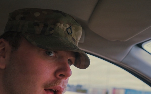 Military Police Conduct Patrol Operations at Canadian-Led Base in Latvia