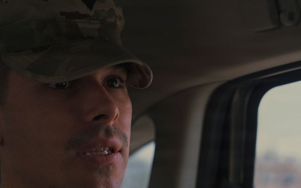 Military Police Patrol NATO Installation in Latvia