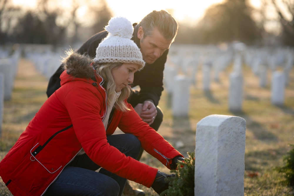 SW Participates in Wreaths Across America Day at ANC