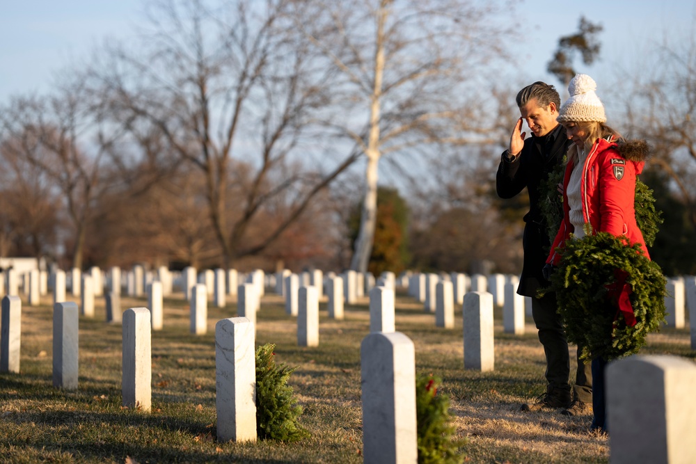 SW Participates in Wreaths Across America Day at ANC