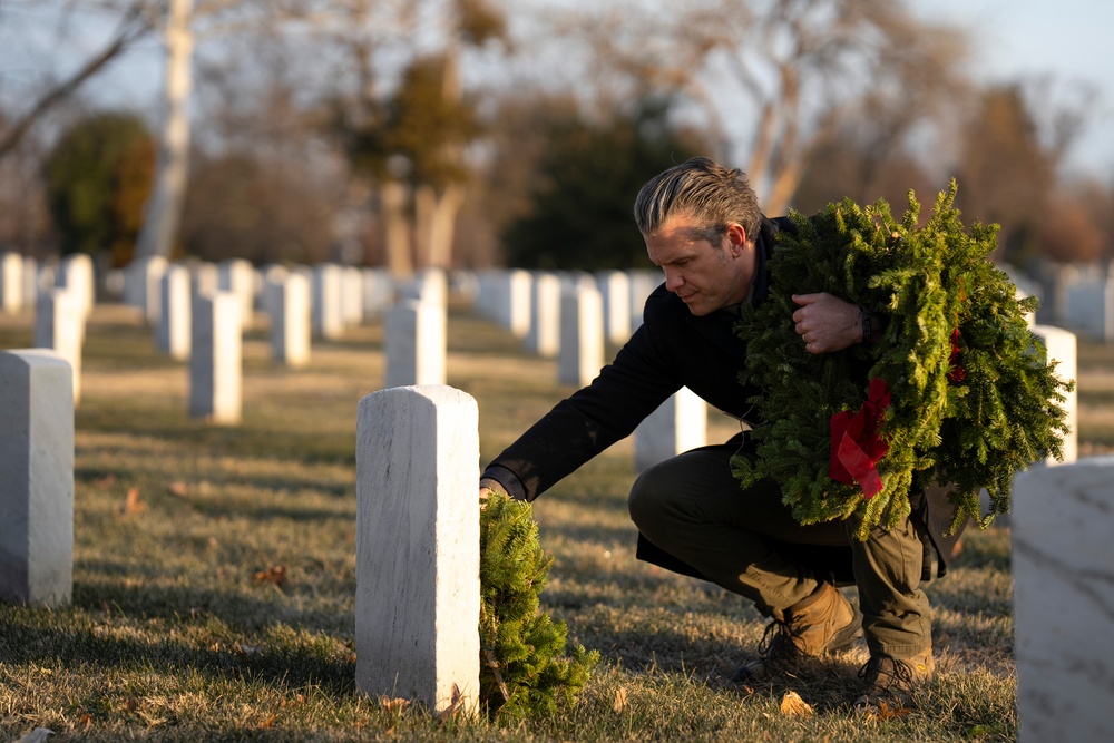 SW Participates in Wreaths Across America Day at ANC