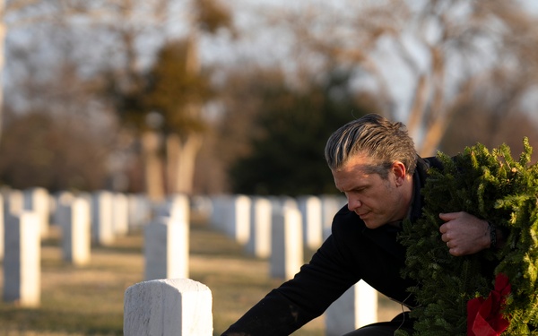 SW Participates in Wreaths Across America Day at ANC