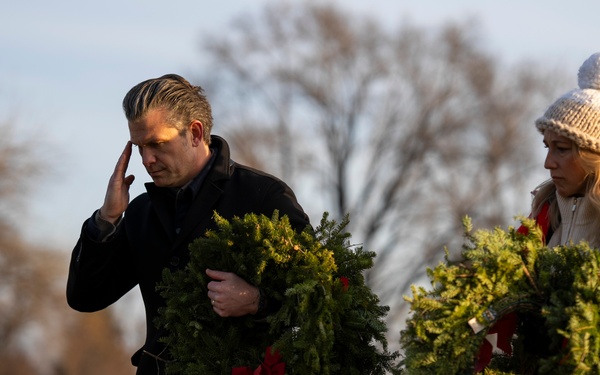 SW Participates in Wreaths Across America Day at ANC