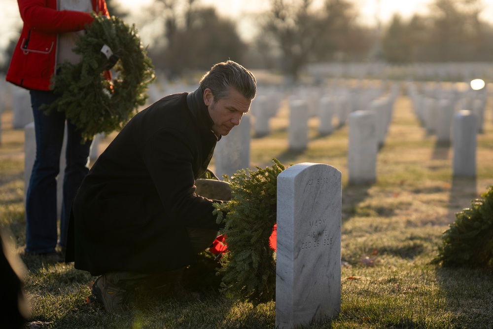 SW Participates in Wreaths Across America Day at ANC