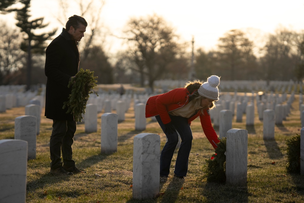 SW Participates in Wreaths Across America Day at ANC