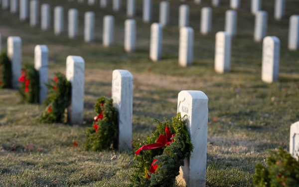 SW Participates in Wreaths Across America Day at ANC