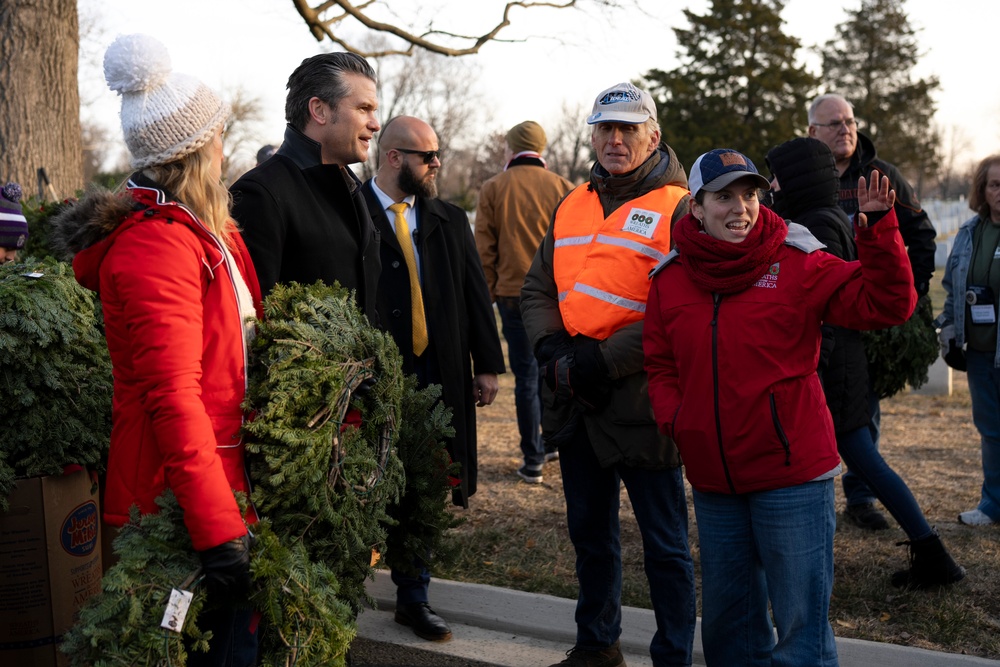 SW Participates in Wreaths Across America Day at ANC