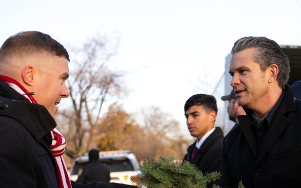 SW Participates in Wreaths Across America Day at ANC