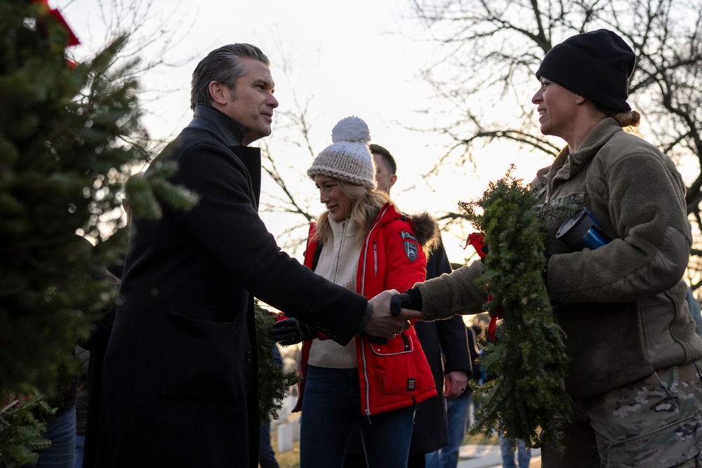 SW Participates in Wreaths Across America Day at ANC
