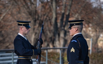 Standing Watch at the Tomb of the Unknown Soldier