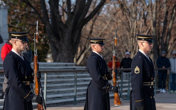 Standing Watch at the Tomb of the Unknown Soldier