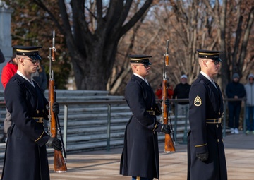 Standing Watch at the Tomb of the Unknown Soldier