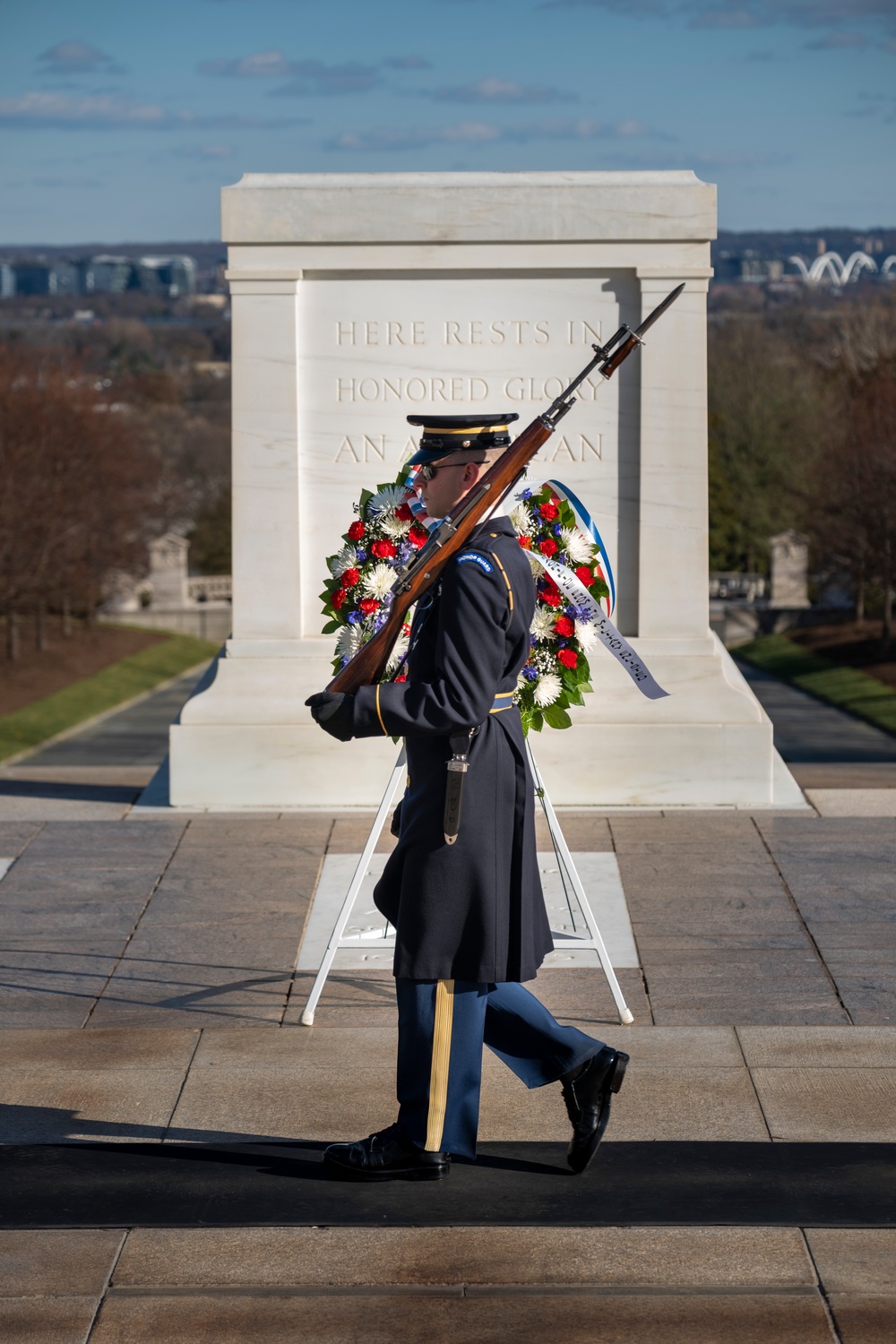 Standing Watch at the Tomb of the Unknown Soldier