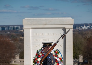 Standing Watch at the Tomb of the Unknown Soldier
