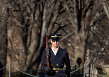Standing Watch at the Tomb of the Unknown Soldier