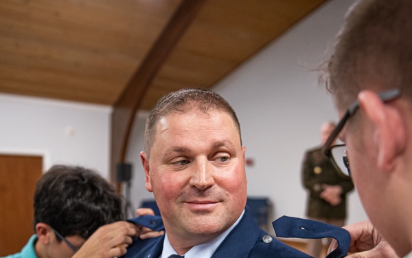 Krauss promoted to colonel