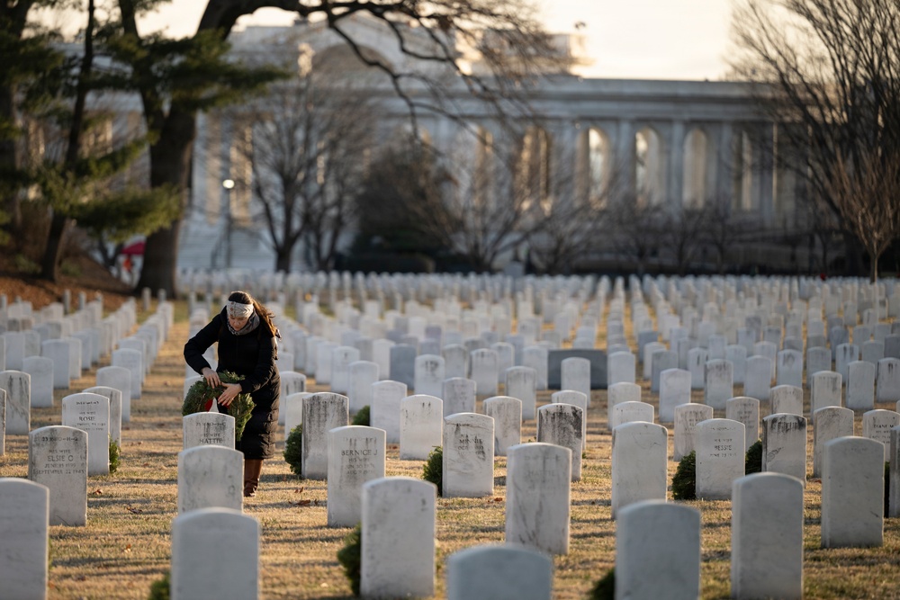 Wreaths Across America at ANC 2025