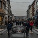 101st Airborne Division Soldiers Participate in the NUTS Parade During Bastogne 81