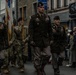 101st Airborne Division Soldiers Participate in the NUTS Parade During Bastogne 81