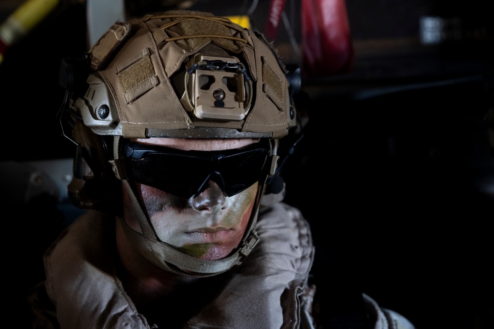 11th MEU Marines, Sailors Conduct Patrol Base Operations