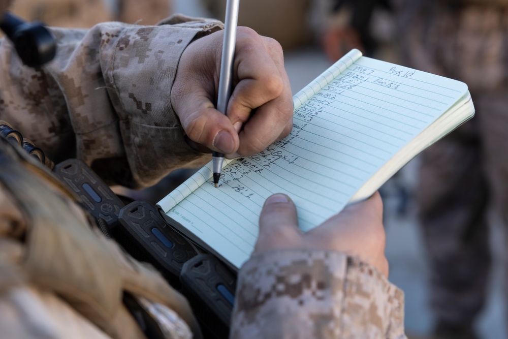 11th MEU Marines, Sailors Conduct Patrol Base Operations