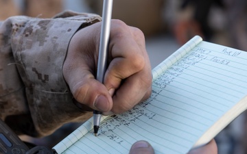 11th MEU Marines, Sailors Conduct Patrol Base Operations