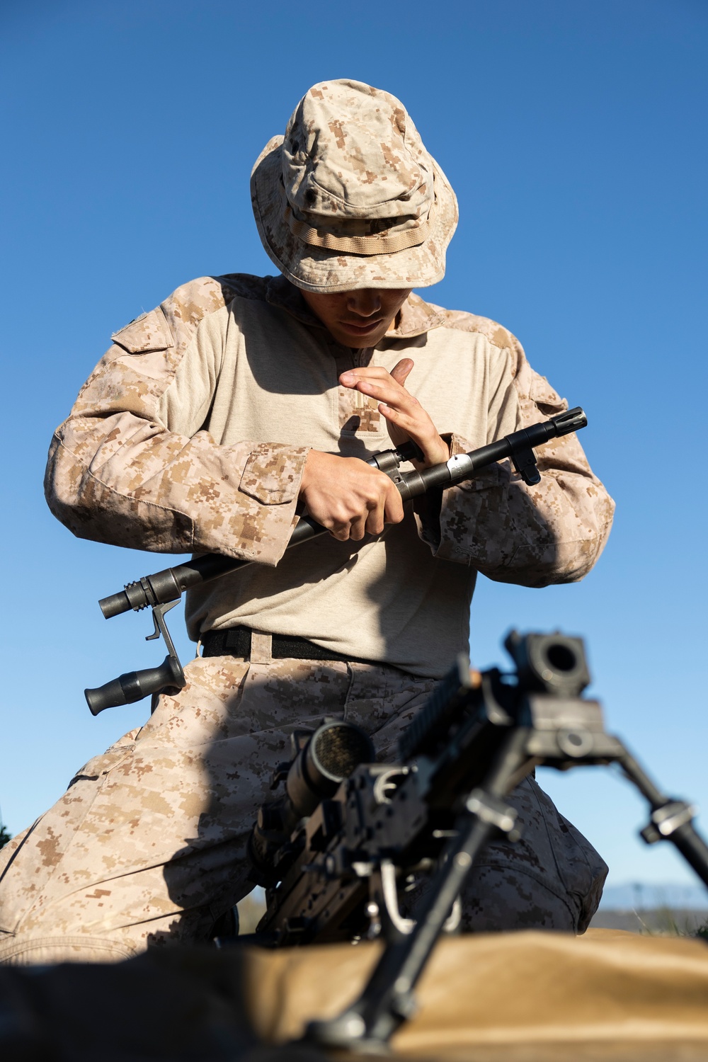 11th MEU Marines, Sailors Conduct Training During Patrol Base Operations