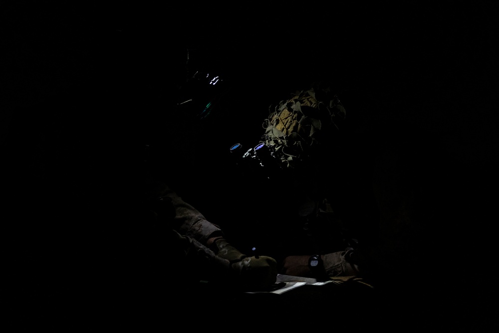 11th MEU Marines, Sailors Conduct Training During Patrol Base Operations