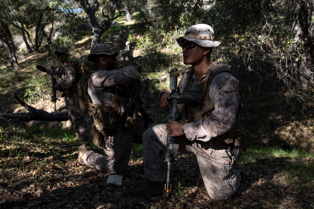 11th MEU Marines, Sailors Conduct Patrol Base Operations