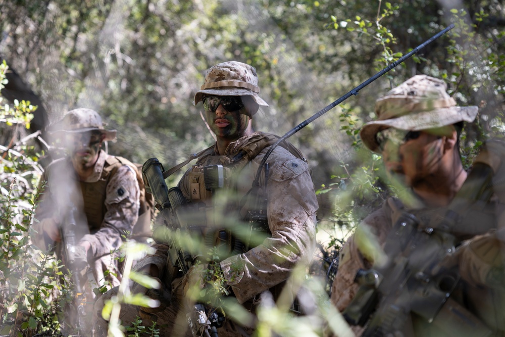 11th MEU Marines, Sailors Conduct Patrol Base Operations