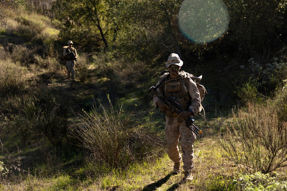 11th MEU Marines, Sailors Conduct Patrol Base Operations